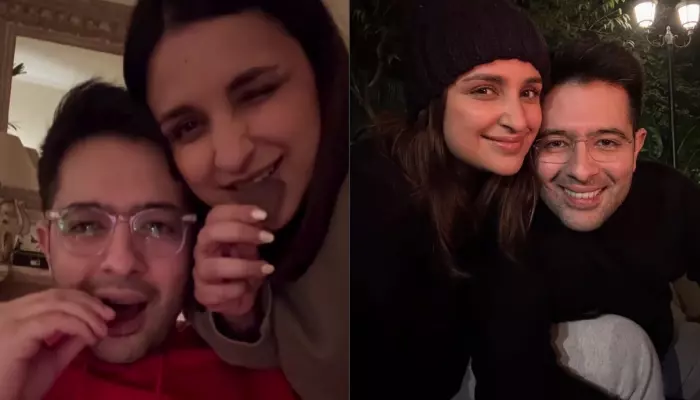 Parineeti Chopra And Raghav Chadha Celebrate First Christmas After Welcoming Their Baby Boy, Neer