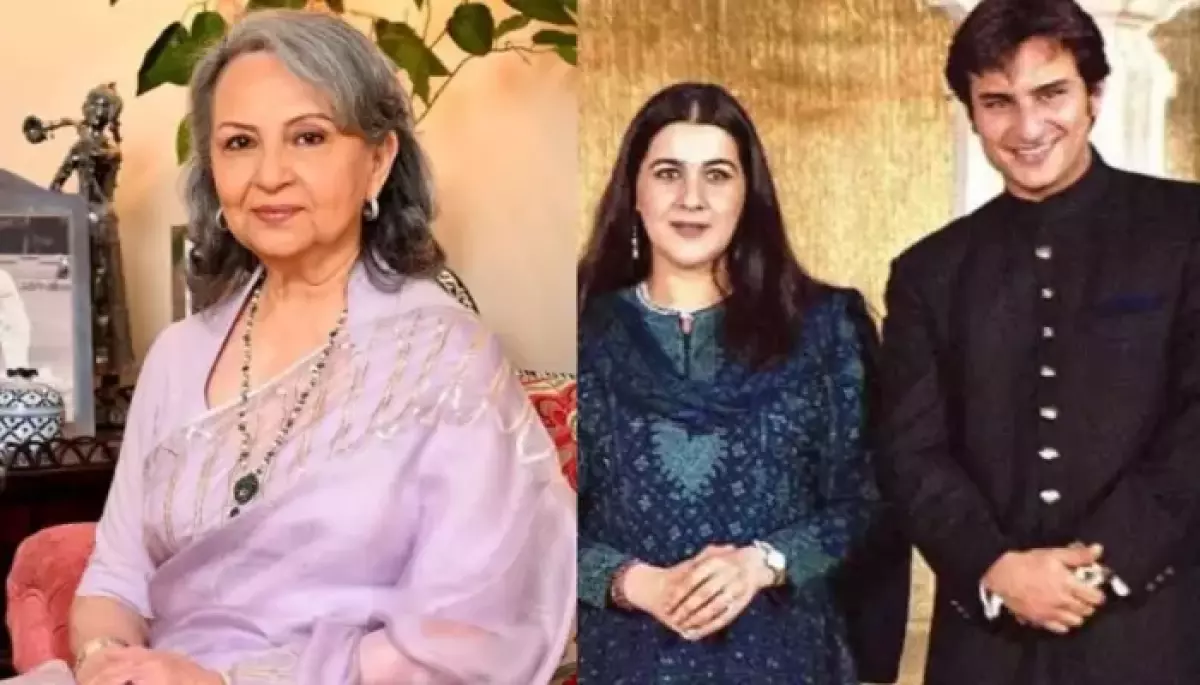 Unseen Picture Of Sharmila Tagore Engaged In A…