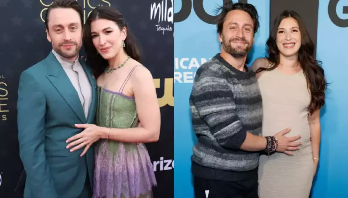 Jazz Charton Announces Third Pregnancy After Kieran Culkin's Oscar(02)
