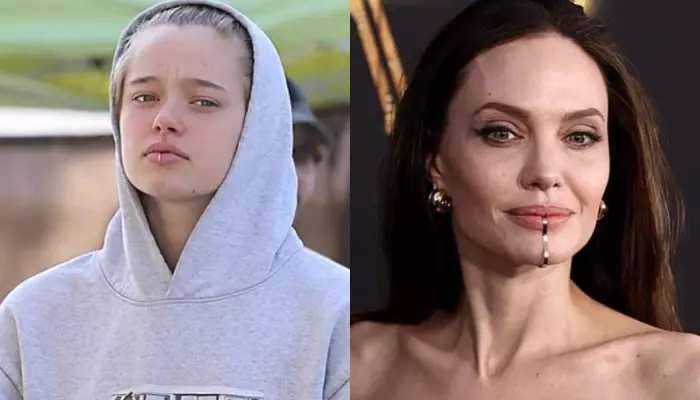 Angelina Jolie's Daughter Shiloh Debuts Lip Piercing Like Mom As Siblings Drop Brad Pitt's Surname