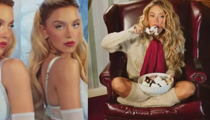 Sydney Sweeney Gives Classic Holiday Films A Risque Twist With Skimpy Lingerie Amid Naked Ad Row