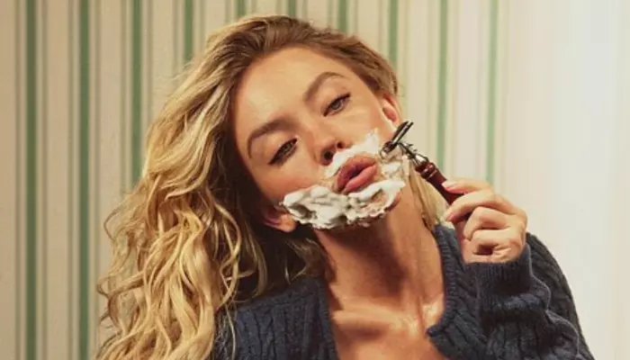 Sydney Sweeney 'Shaves Her Face' As She Models Another Lingerie After Controversial Ad