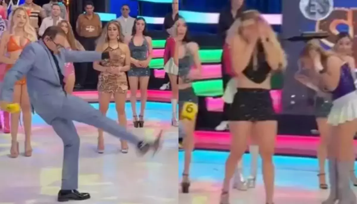 Mexico TV Host Kicks Drone, Which Hits Model's Face, Tries To Shift Blame On His Shoes
