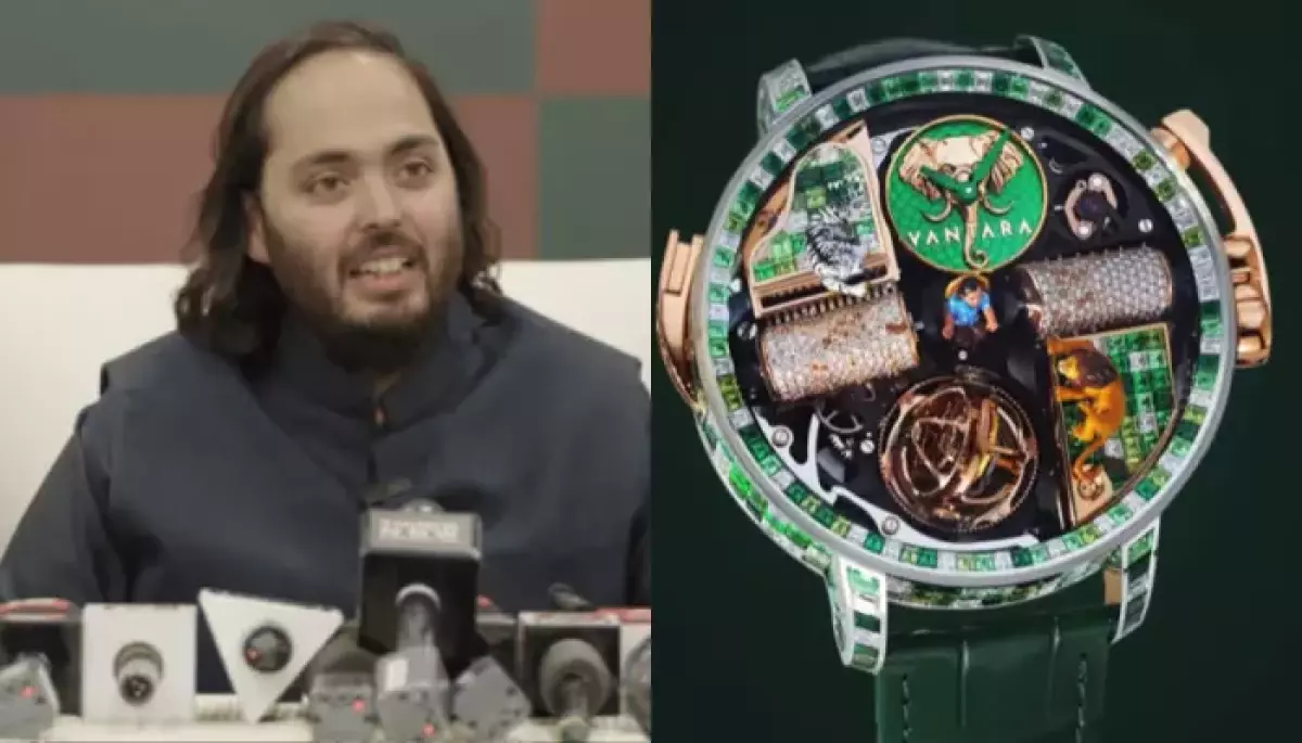 Jacob And Co Creates Rs. 13.7 Crore 'Vantara' Custom Watch For Anant Ambani, Studded With 397 Jewels