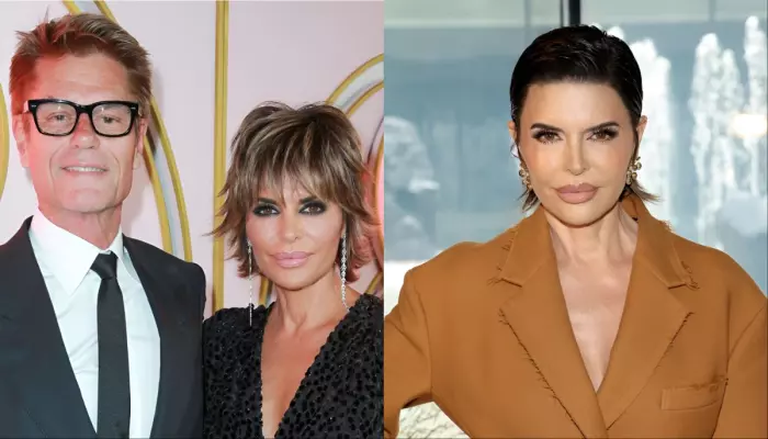 Lisa Rinna And Harry Hamlin's Relationship Timeline, From First Date To Proposal, Marriage, And More