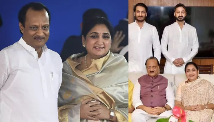 Meet Ajit Pawar's Wife, Sunetra And Their Kids Amid Maharastra Deputy CM's Death By Plane Crash