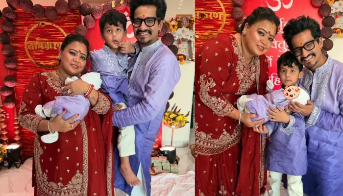 Bharti Singh Announces Name Of Her Second Son, Shares Photos From His 'Naamkaran' Ceremony