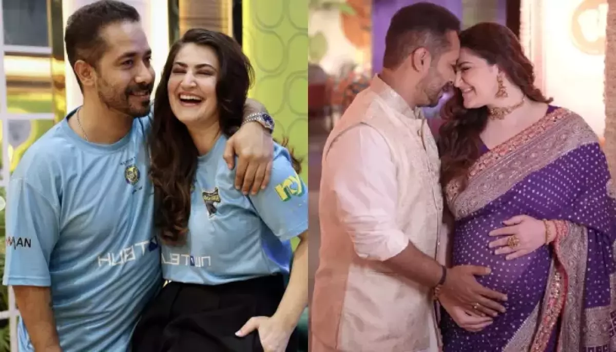 Shivaleeka Oberoi And Her Husband, Abhishek Pathak Celebrate Godh Bharai Ceremony, 'Surrounded By..'