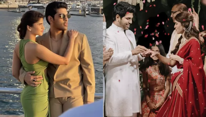 Allu Sirish Shares Wholesome Glimpses From His And Nayanika Reddy's Pasupu Ceremony, 'Officially..'