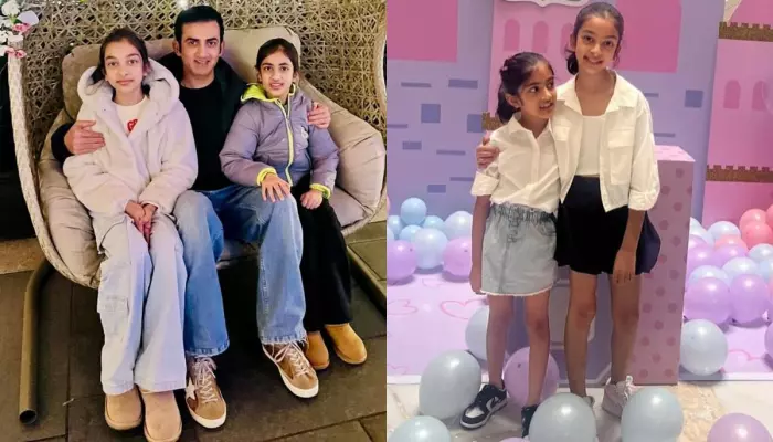 Meet Gautam Gambhir's Daughters, Aazeen And Anaiza, Team India Coach Promises To Be Their Protector