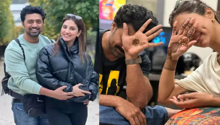 Bengali Actor, Dev Is Getting Married To Rukmini Maitra, Shares Mehendi Pictures With Her