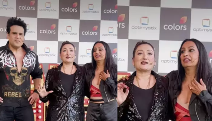 Sunita Ahuja Ends More Than 10 Yr Long Feud With Krushna Abhishek And Kashmera, Gives Them A Hug