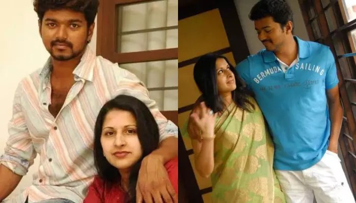 Vijay Thalapathy's Wife, Sangeetha's Unseen Pic In Sindoor Post Marriage Goes Viral Amid Divorce Row