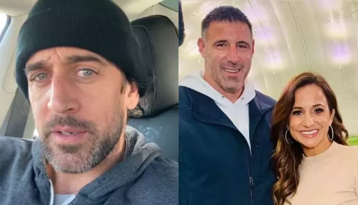 Aaron Rodgers' Wife, Brittani Dragged Into Mike Vrabel And Dianna Russini Row, 'It's Wild That...'