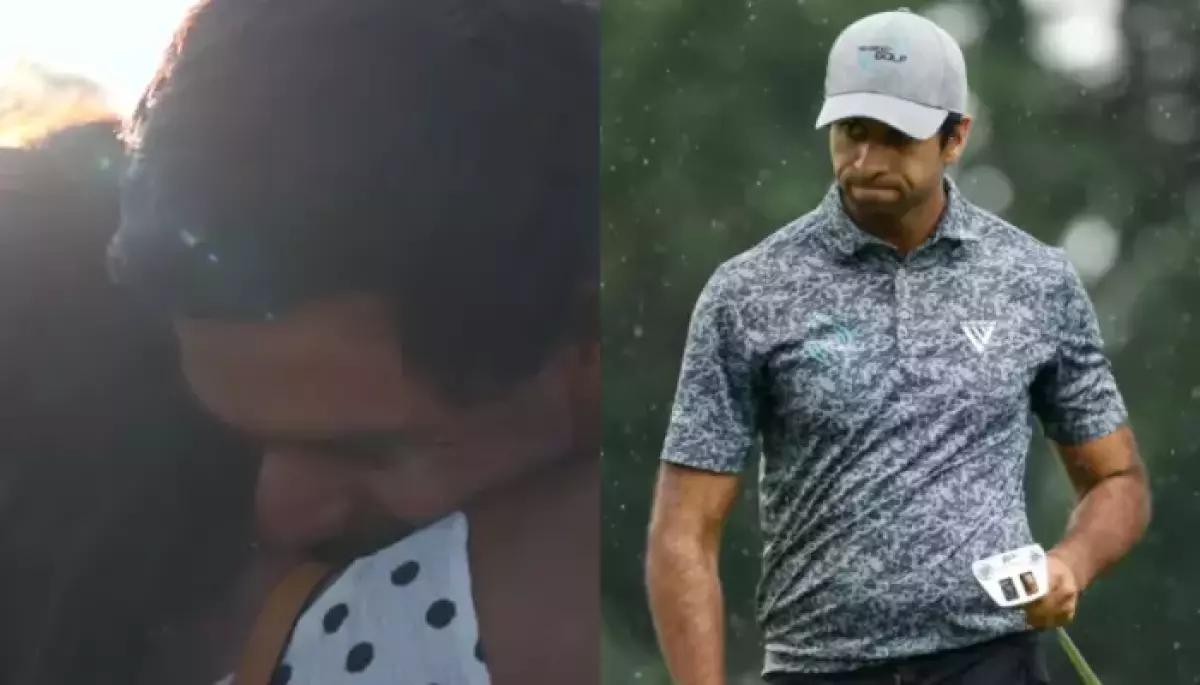 Aaron Rai’s Prize Money Is Huge, He Fights Tears While Hugging Wife, Credits Her, ‘She’s Incredible’