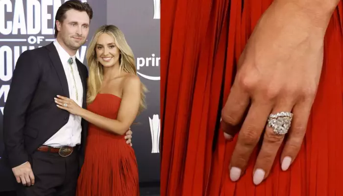 Lainey Wilson's Engagement Ring Worth USD 2,50,000, Multiple Diamonds Arranged In Floral Cluster