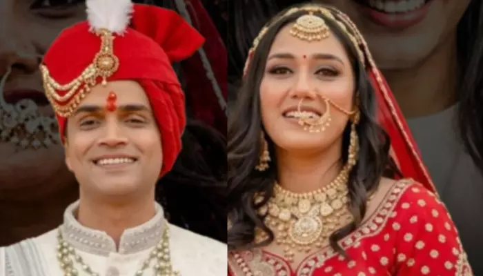 Samarth Singh's Wife, Twisha Sharma Wrapped In A Red Saree One Last Time, Laid To Rest After 12 Days