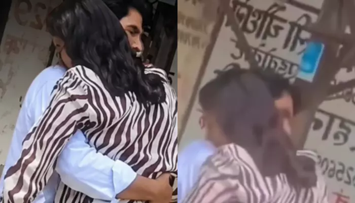 Wife Tears Divorce Papers After 5 Yrs, Hugs Her Husband Outside Court, Netizens Say, 'Bhai Bach Ke'