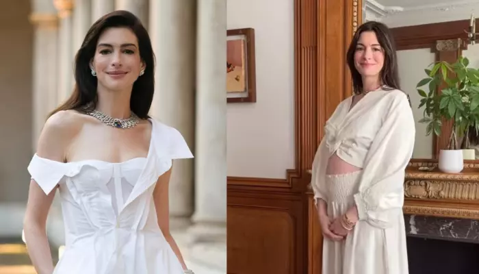 Did Anne Hathaway Do 'The Devil Wears Prada 2' Tour While Pregnant? Source Says, 'She's A Superhero'