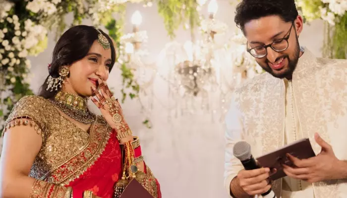 Akansha Ranjan Kapoor Ties The Knot With Sharan Sharma, Pens Love-Filled Note, 'Tu Hai Toh...'