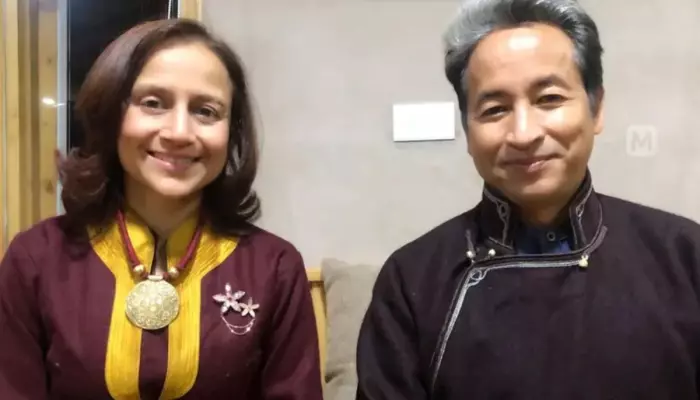 Where Is Sonam Wangchuk's Wife Amid His Hunger Strike? All About His Soulmate, Gitanjali J Angmo