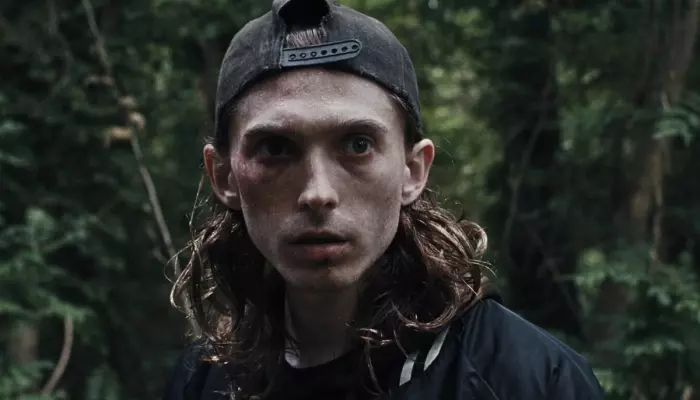 'Resident Evil's' 150-lb Blood Bags Scene Almost Killed Austin Abrams, 'One Step To The Right..'