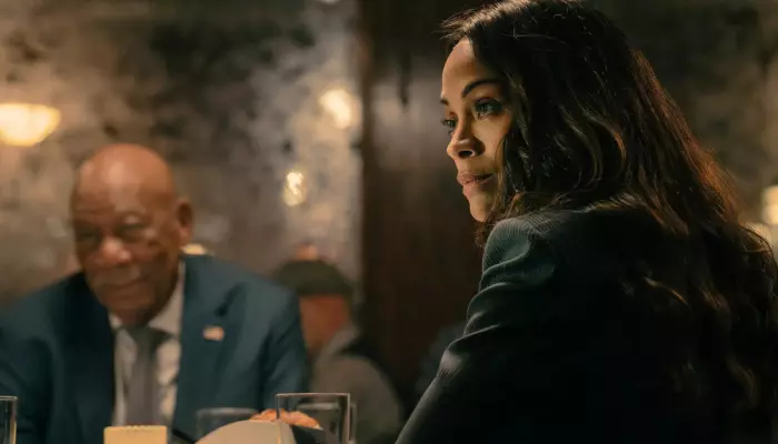 Zoe Saldana Opens Up About Her 'Lioness' Character's Ambush, Kidnapping In S3 Premiere, 'Poor Woman'
