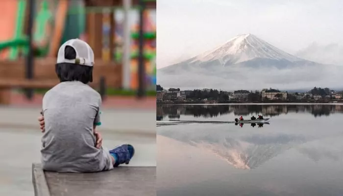 7-YO Boy's Dad Left Him Alone On Mount Fuji And Continued Climbing With Elder Son, Here's The Reason