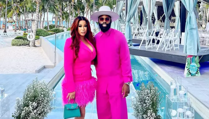 Meet Igho 'Tiny' Ubiribo's Wife, Rushed Him To Hospital, He Fainted Due To Penis Enlargement Fillers