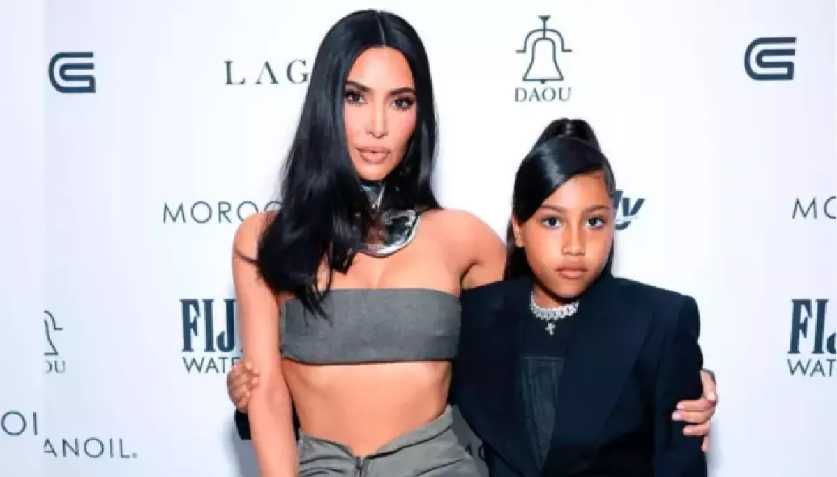 North West's Mom Kim Once Responded To Critics Over Straightening Her Daughter's Hair At A Young Age