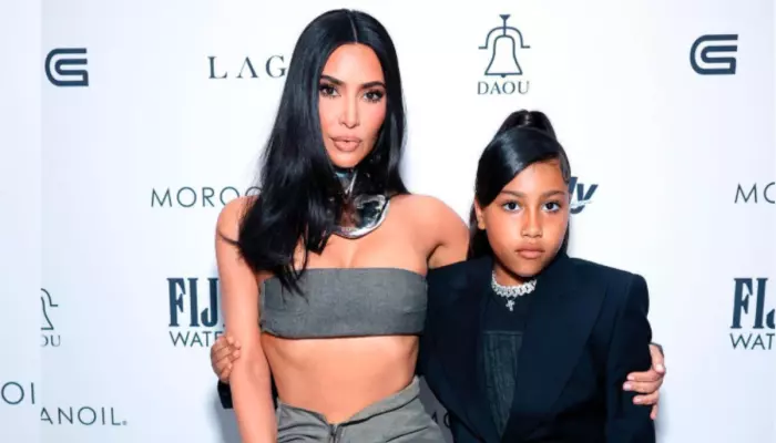 North West's Mom Kim Once Responded To Critics Over Straightening Her Daughter's Hair At A Young Age