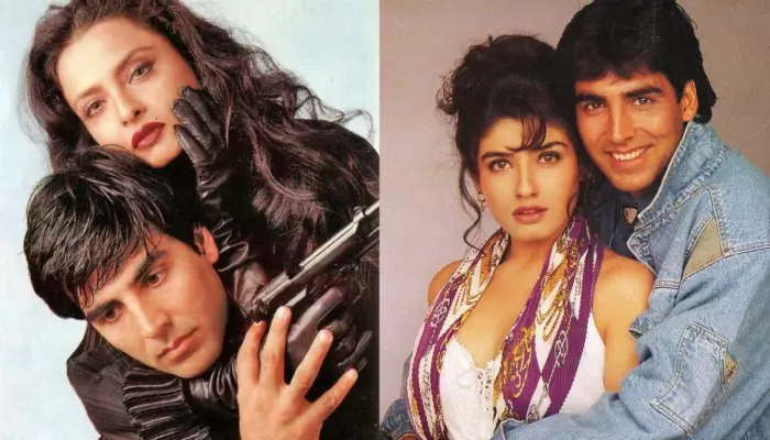 Rekha Tried To Get 'Too Close' To Akshay Kumar When He Was Engaged To Raveena Tandon