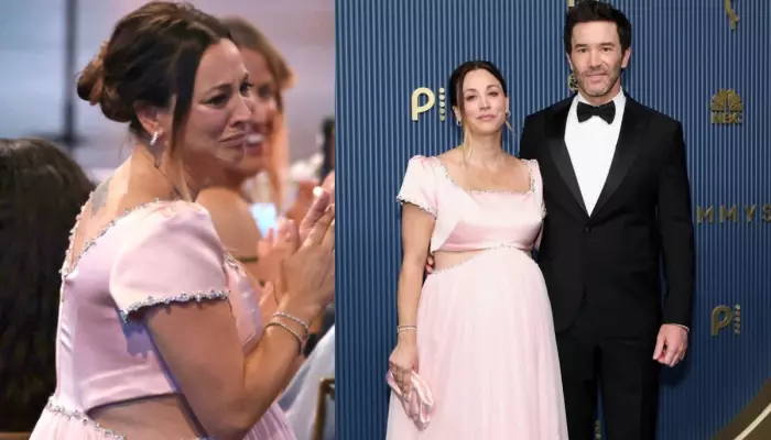 Kaley Cuoco Tears Up As Fiance, Tom Pelphrey Addresses Her After Winning His First Emmy Award