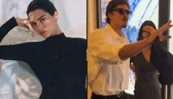 Kendall Jenner Gets Uncomfortable As Paps Caught Her With Jacob Elordi, Tried To Hide Her Face