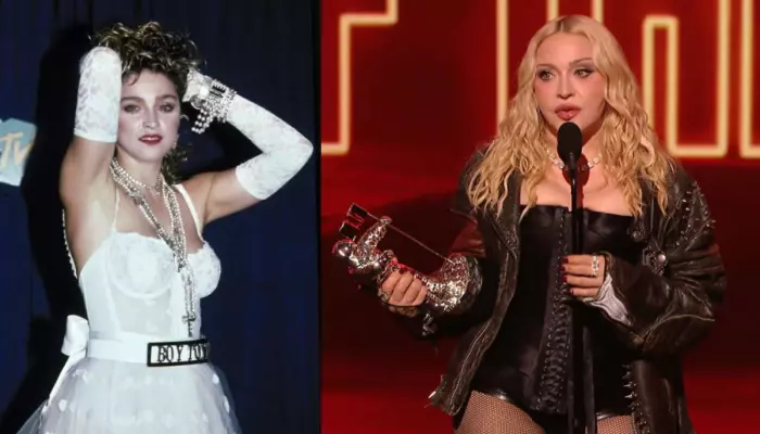 Madonna's Dress Went Up, Exposing Undergarments And Backside, She Was Told Her Career Was Over